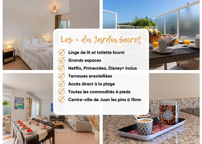Le Jardin Secret By Golden Riviera Terrasses & Acces